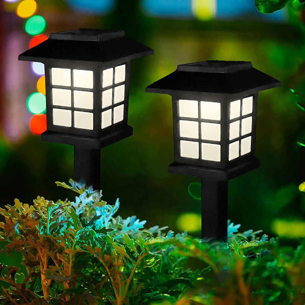 Solar Pathway Lights Outdoor 2/4/8/16 Pack Waterproof Led Solar Walkway Lights for Garden Landscape Path Yard Patio Driveway