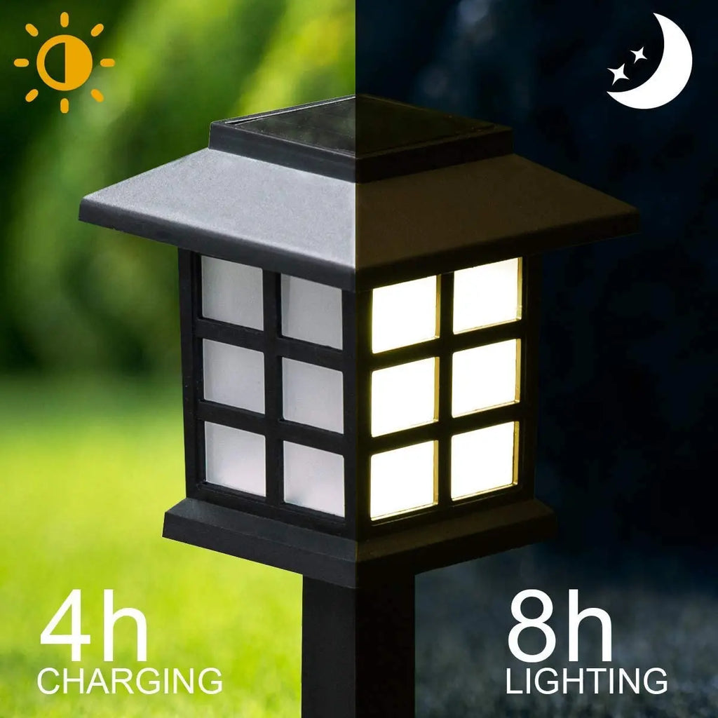 Solar Pathway Lights Outdoor 2/4/8/16 Pack Waterproof Led Solar Walkway Lights for Garden Landscape Path Yard Patio Driveway