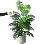 Tall Artificial Palm Tree – Tropical Plastic Floor Plant