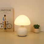 Modern Mushroom Table Lamp With 3-Color Dimming