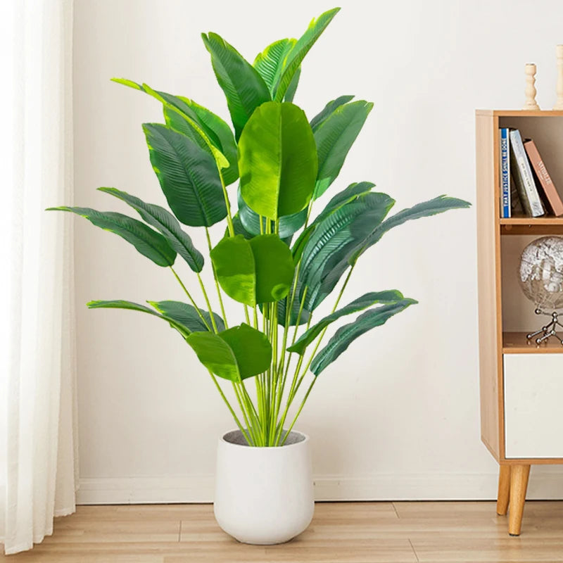 Artificial Tropical Palm Tree – Real-Touch Desktop Decor