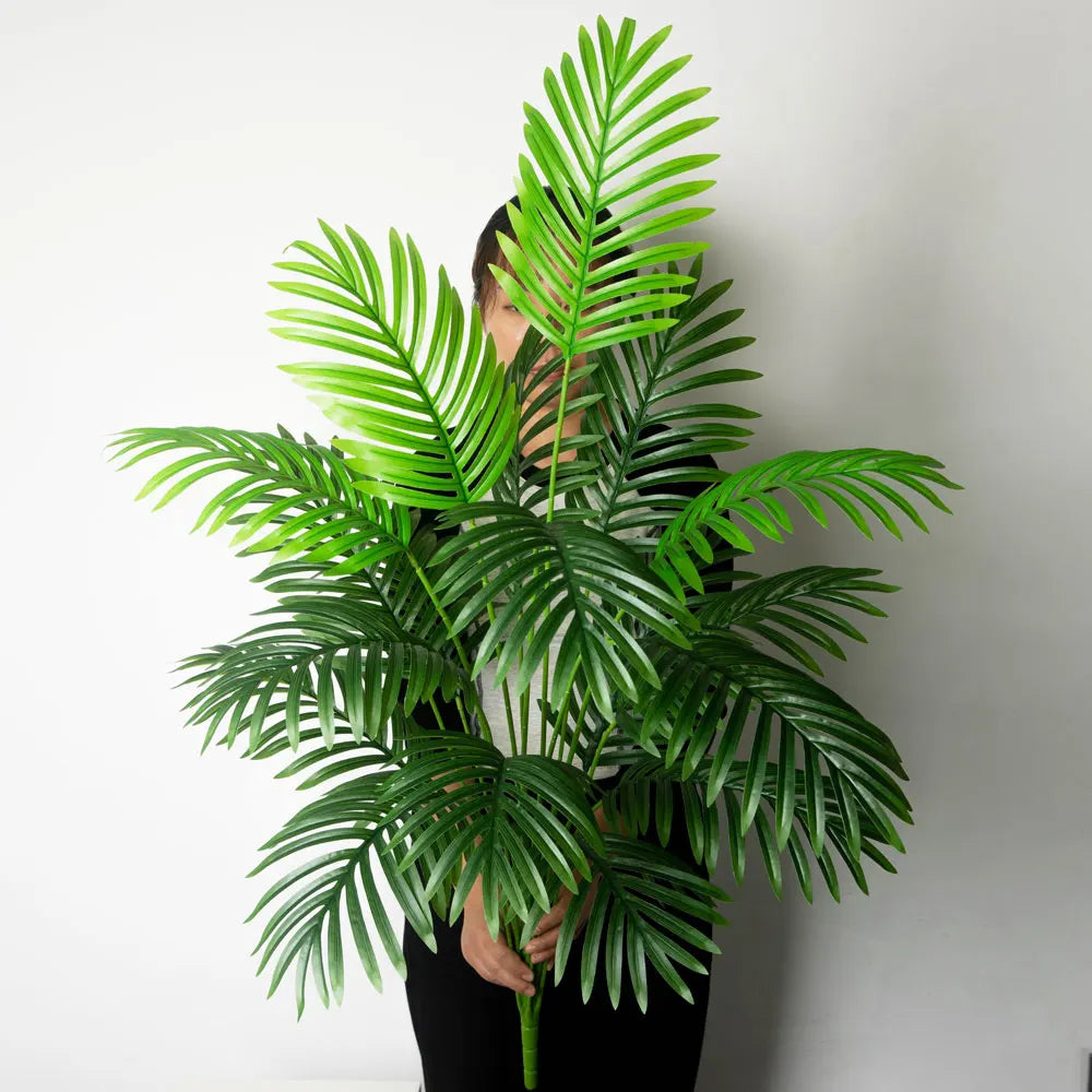 Tall Artificial Palm Tree – Tropical Plastic Floor Plant