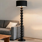 Nordic Art Deco Fabric Floor Lamp for Living Room
